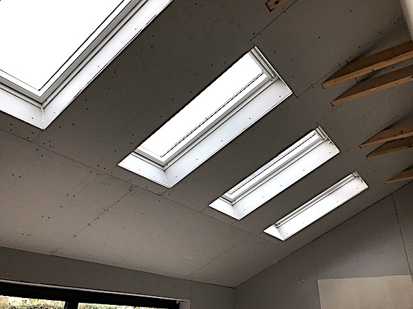 Boarding - Velux windows