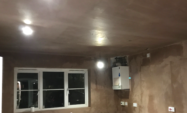 Kitchen replaster