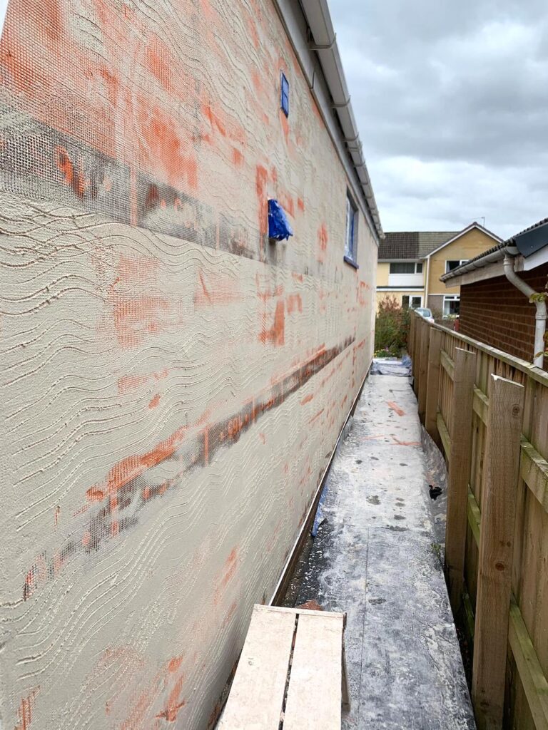 Outside Render Bungalow Preparation.