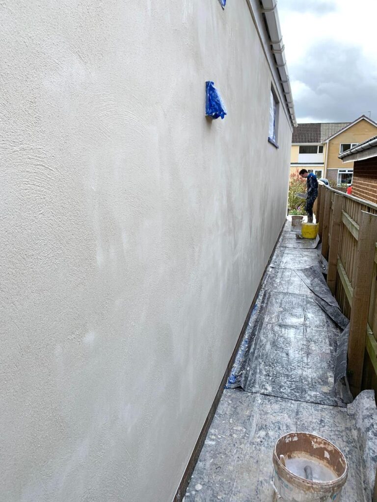 Outside Render Bungalow Preparation.