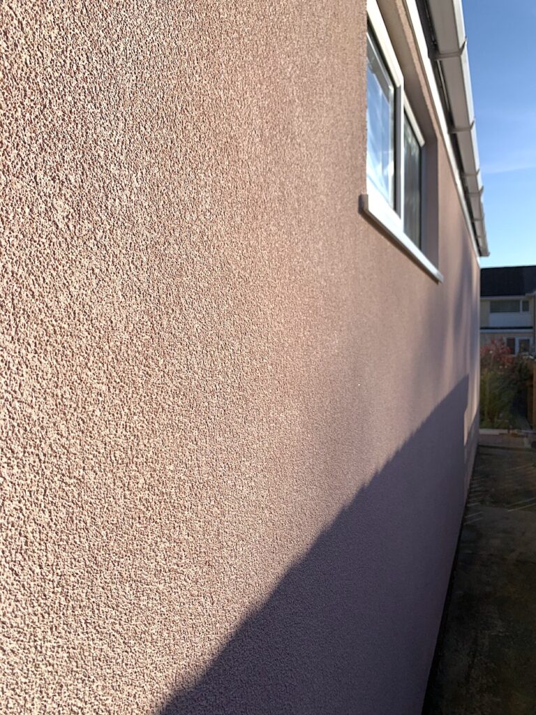 Outside Render Bungalow In Pink