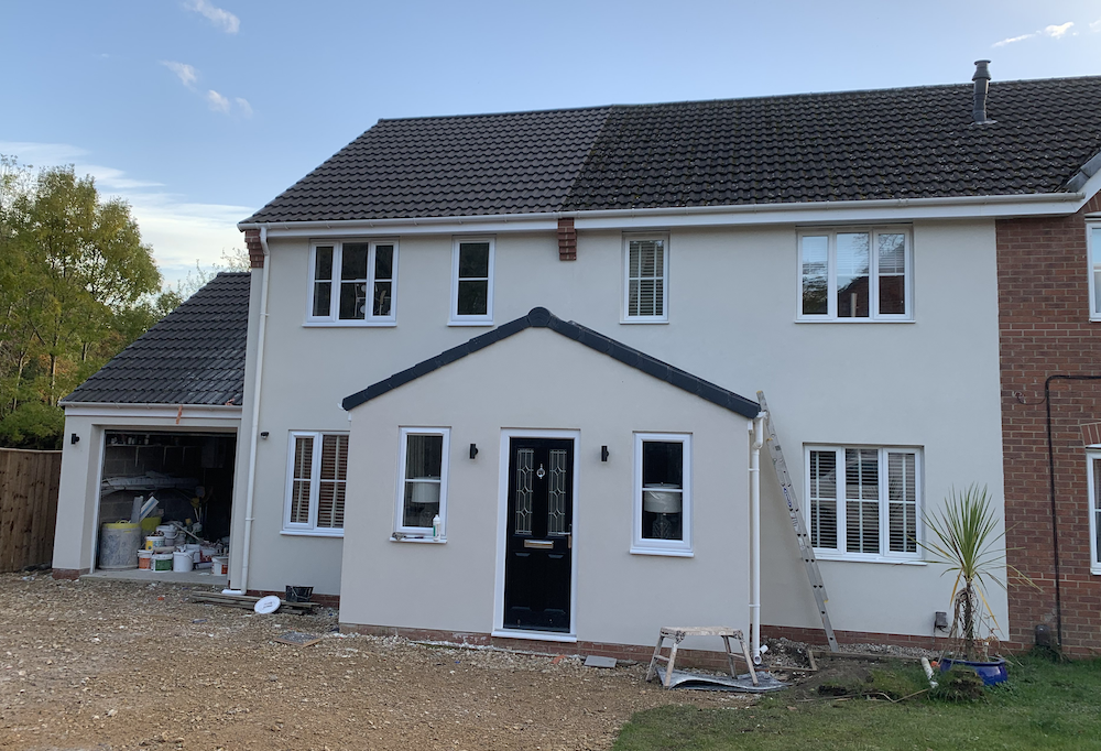 Extension and Exterior Render