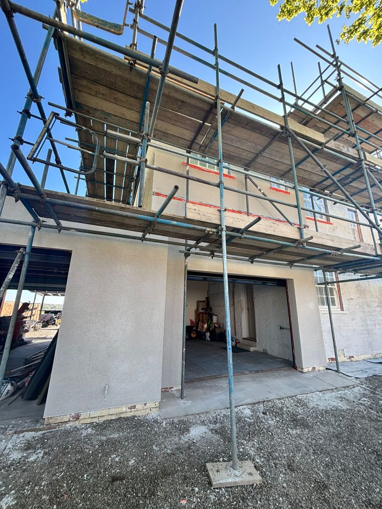 New job started in Hurworth, Darlington using the PRB render system.